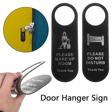 Cheap Board Double Sided Door Hanger Tags Cleaning Label Do Not Disturb