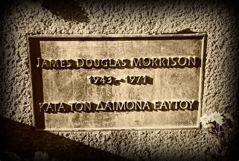 Jim Morrison Grave Marker James Douglas Morrison 1943 1971 Flickr
