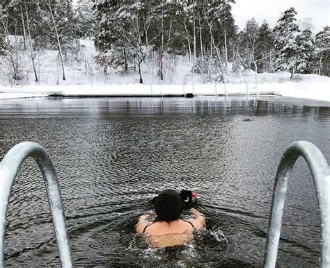 Ice Swimming How It Feels To Try Winter Swimming In Sweden