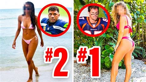 nfl players hottest partners and wives revealed youtube