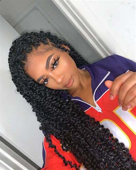 45 Gorgeous Passion Twists Hairstyles Stayglam Twist Braid Hairstyles Twist Hairstyles