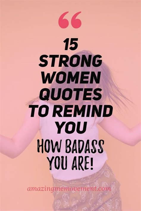 15 of the best strong women quotes that will boost your self esteem and build your confidence