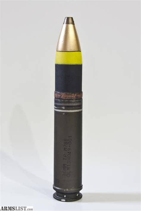 Armslist For Sale Inert 30mm Apache M789 Cannon Round