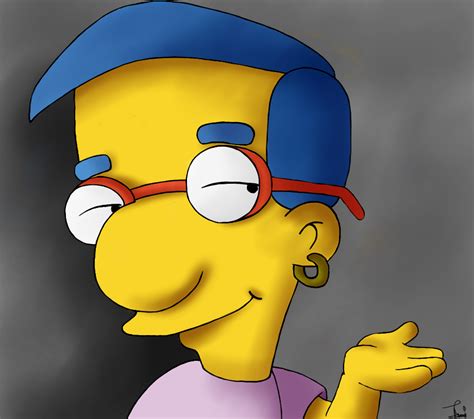 Milhouse Van Houten Bart Simpson Lisa Simpson Homer M