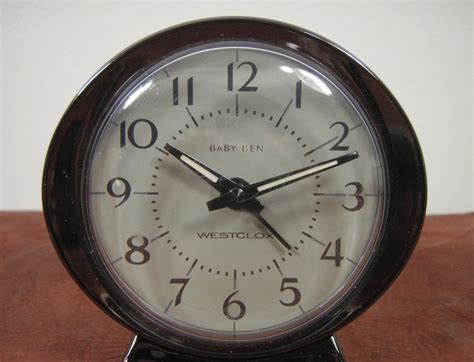 Vintage Westclox Style 9 Wind Up Alarm Clock Black Grey Free Etsy