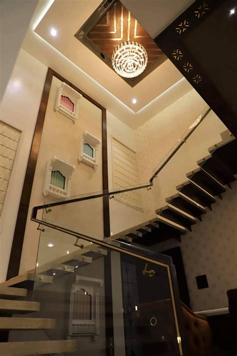 Mukesh Kumar And Associates Pop Ceiling Design Stairs Design