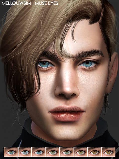 Muse Eyes Sims Hair Sims 4 Cc Face Sims 4 Cc Skin Details