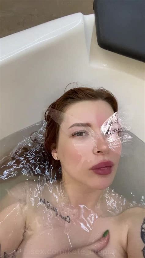 Kateutopia Bath Time Bath Wet Nude Boobs Tits