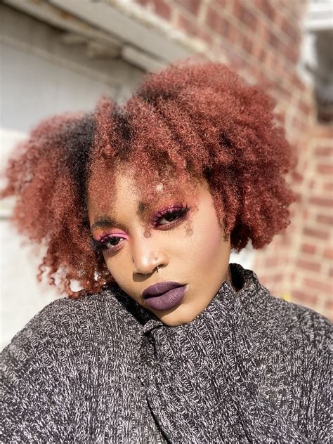 Hair Dye For Black Women Is Rebellious So Now Im A Red Head