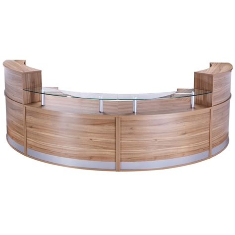Curved Modular Reception Counters