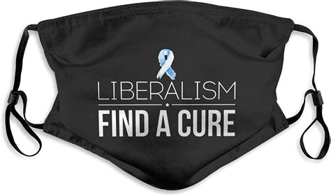 Liberalism Find A Cure Adult Reusable Masks With Filter Breathable