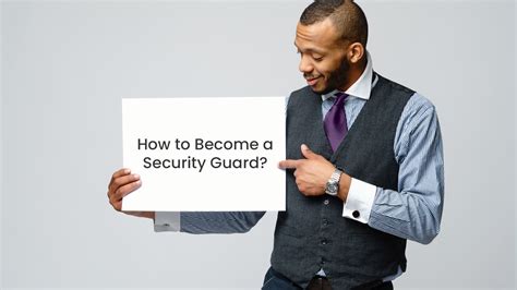 How To Become A Security Guard A Complete Guide