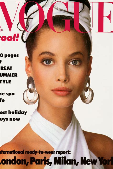 Remembering The Original Supermodels First British Vogue Covers
