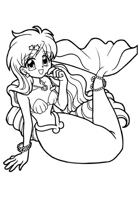 Landscape pictures with green grass, trees are very beautiful pictures, don't you think? 16 Cute Mermaid Coloring Pages for Girls Printable PDF ...