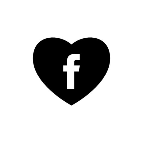 Heart Facebook Icon Free Icons Download Clipart Best Clipart Best