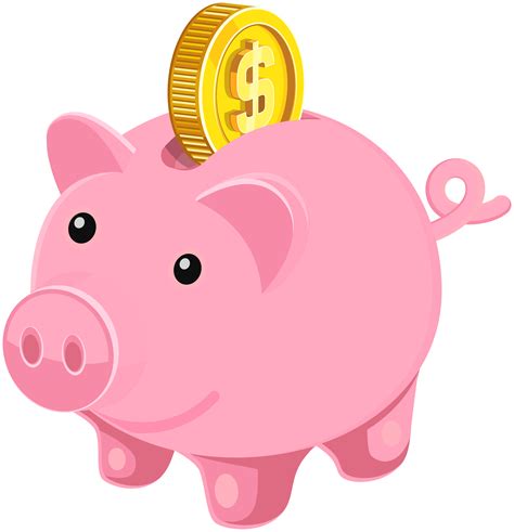 Piggy Bank Png Transparent Image Download Size 5791x6000px