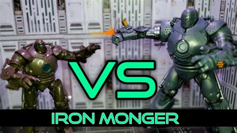 Iron Monger Vs Iron Monger Marvel Legends Vs Toy Biz Youtube
