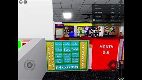 Chuck E Cheeses Concept Unification Stage Shes A Maniac Roblox