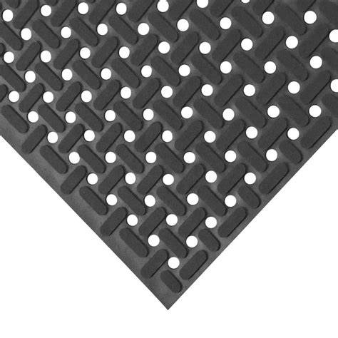 Non slip flooring home depot. Rubber-Cal Paw-Grip Black 34 in. x 5 ft. Nitrile Non-Slip ...