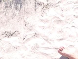 Risky Public Cumshot And Walk Naked On A Beach Cum On Tits Free Xxx