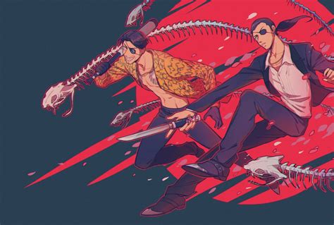 Yakuza Goro Majima By Mino Anime Kiryu Mad Dog