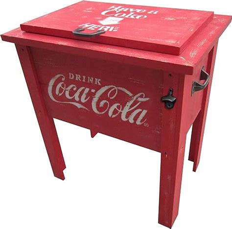 Amazon Com Leigh Country Cp Coca Cola Vintage Cooler Quart