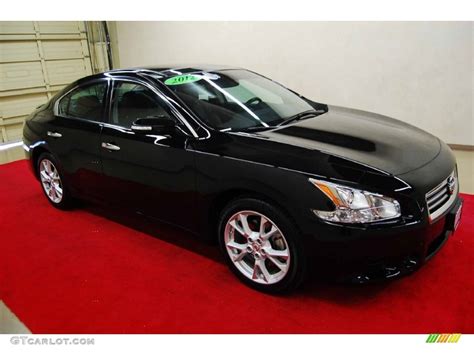 2012 Super Black Nissan Maxima 35 Sv Premium 76987317