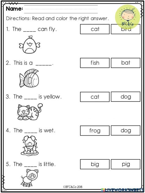 11822 Kindergarten English Esl Worksheets Pdf And Doc Worksheets Library
