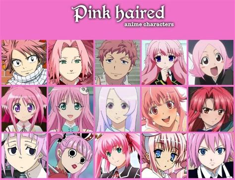 My Top 5 Pink Haired Characters Anime Amino