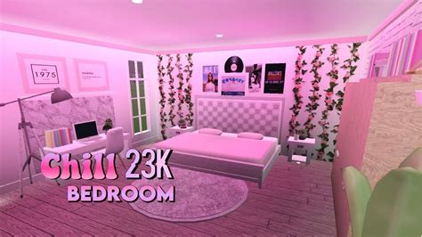 ROBLOX Bloxburg Chill Aesthetic Bedroom 23K YouTube