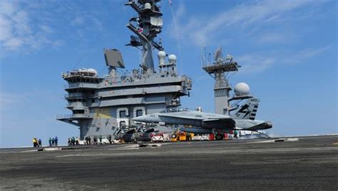 Us Navy Tests Uas Automatic Landing On Aircraft Carrier Uas Vision