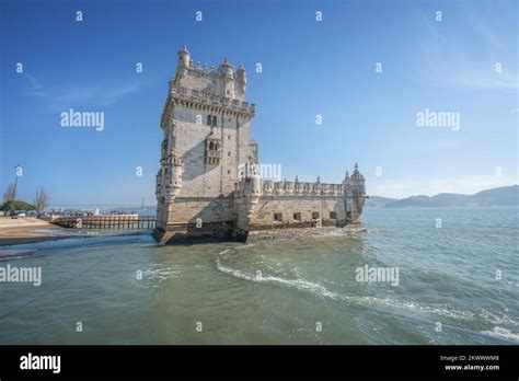 Belem Tower Lisbon Portugal Stock Photo Alamy