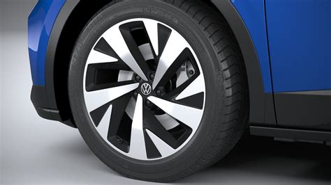Volkswagen Id4 1ª Edição Regular 2021 Modelo 3d 129 3ds C4d Fbx