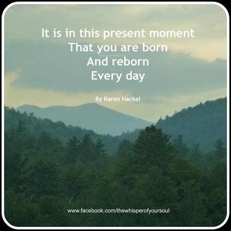 The Whisper Of Your Soul: The Present Moment
