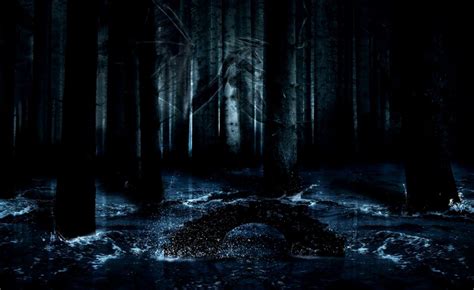Anime Forest Dark Wallpapers Wallpaper Cave