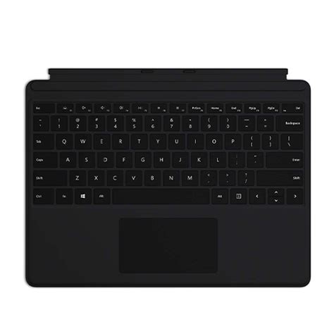 Microsoft Surface Pro X Keyboard Black Alcantara Pair W Surface Pro