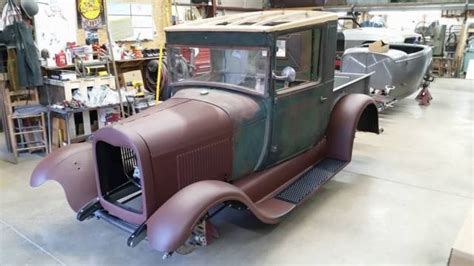 Ford Model A Truck Street Rod Hot Rod Halibrand Coupe