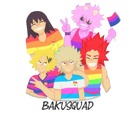 Bakusquad Pirde Lgbtq Gang Xd~ By Sparkyscreations On Deviantart