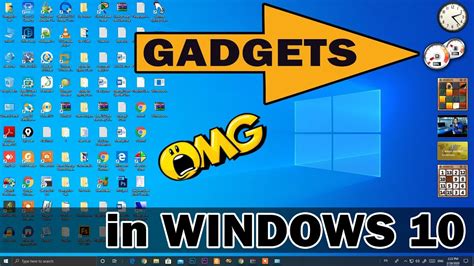 Tips How To Use Windows 7 Gadgets In Windows 10 Like Cpu Meter