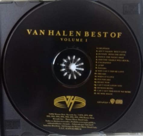 Van Halen Cd Best Of Volume 1 Ultra Bem Conservado R 3000 Em
