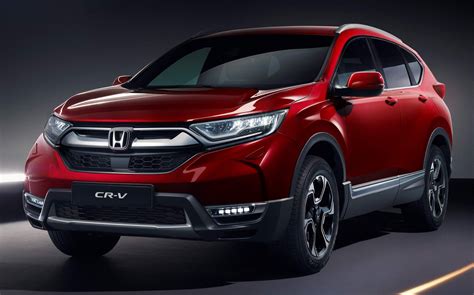 Honda Cr V 2019 Chega à Europa Com Opção De 7 Lugares