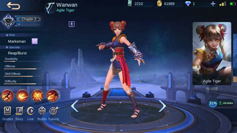 The Best Build For Wanwan New Hero Of Mobile Legends Daftsex Hd