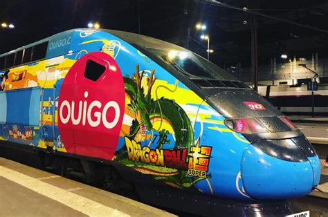 Vous utilisez une version obsolète d'internet explorer. Embarquez dans un train TGV Dragon Ball ! - OUIGO