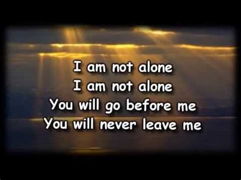 100% sign up for updates on 2021 release www.iamnotalonefilm.com. I am Not Alone lyrics by Kari Jobe with Video | SifaLyrics