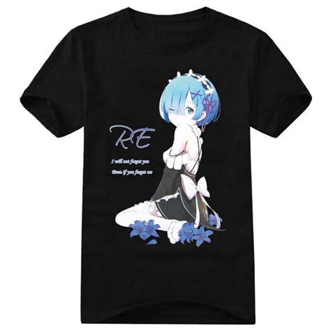 Re Life In A Different World From Zero Natsuki Subaru Ram Rem Printed