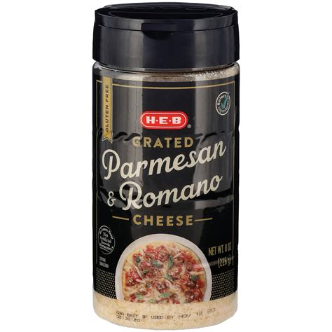 H E B Grated Parmesan And Romano Cheese Blend Shop Cheese At H E B