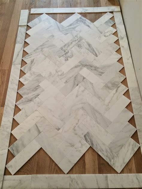 Can You Do A Herringbone Pattern With 4x12 Tile Herringbone Pattern