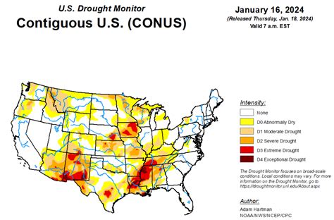 Oklahoma Drought Conditions Unchanged From Last Week In Latest Drought