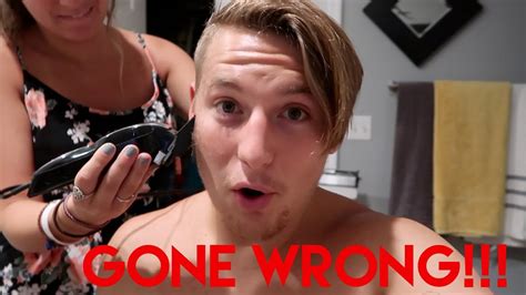 My Girlfriend Cuts My Hair To Short Gone Wrong Youtube
