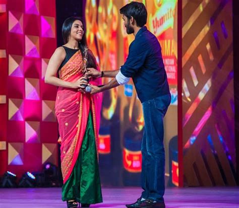 Asin In Pink Saree Asin Hot Navel In Pink Saree At Siima Awards 2013